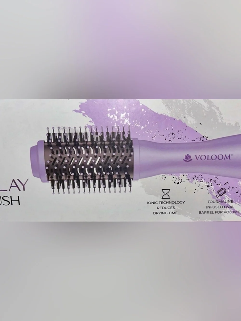 VOLOOM triple play dryer brush for drying/styling/smoothing NIB